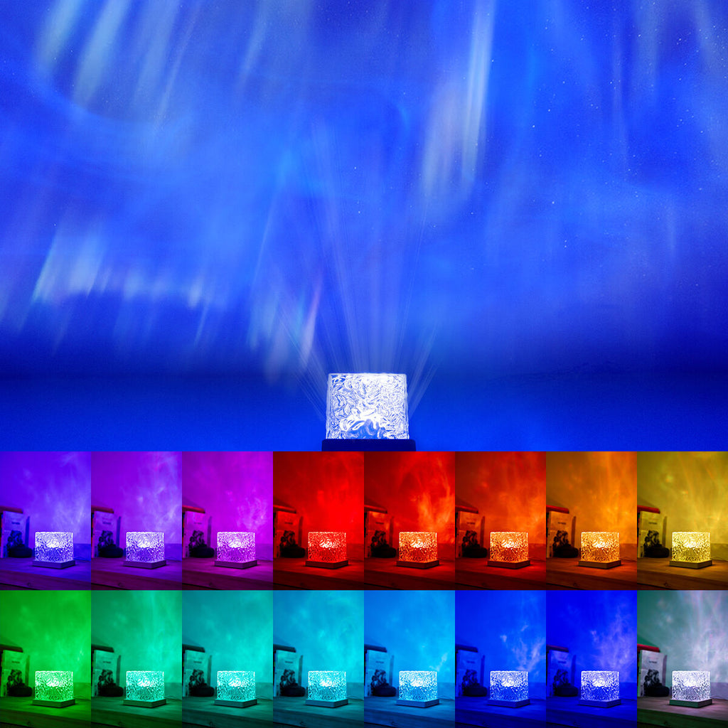 Wiederaufladbarer LED-Projektor „Nordlichter“ von Boralamp InnovaGoods